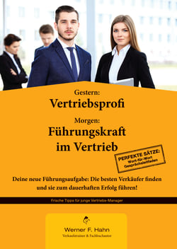 Gestern: Vertriebsprofi - Morgen: Führungskraft im Vertrieb - Deine neue Führungsaufgabe: Die besten Verkäufer finden und sie zum dauerhaften Erfolg führen!