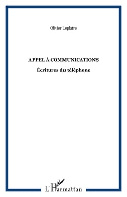 Appel à communications - Écritures du téléphone