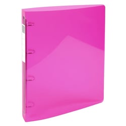Classeur A4 Maxi - Exacompta - 1 compartiment - Dos 40 mm - Rose