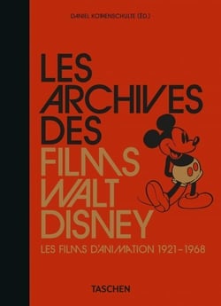 Les archives des films Walt Disney : les films d'animation