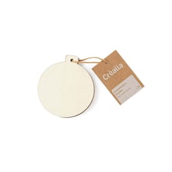 4 formes pleines - boules - 7cm   - Cultura Collection Noël Cosy