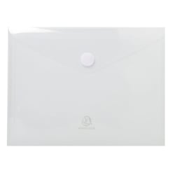 Lot de 5 pochettes A5 - Plastique - Exacompta