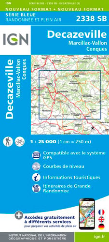 2338Sb Decazeville.Marcillac-Vallon.Conques
