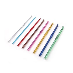 Lot de 8 crochets Aluminium Créalia