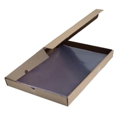 Lot de 100 pochettes coin PVC - 21x29,7 cm