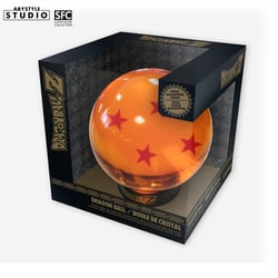 Dragon ball replique boule de cristal 4 etoiles 75 mm + socle
