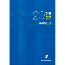 Agenda scolaire semainier 2026/2027 Exacompta - Modèles aléatoires - 21 x 29,7  cm - When 21 - Vendu à l'unité