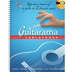 Le Petit Guitarama : Tablatures (CD inclus) - Partition guitare - cycle 1