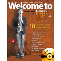 Welcome to saxophone Mi b vol.1