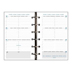 Recharge agenda semainier 2026 Exacompta - 8,1 x 12,6 cm - Exatime 14