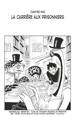 One Piece édition originale - Chapitre 926 - La carrière aux prisonniers