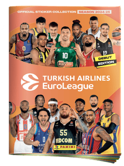 Album pour stickers à collectionner - 2024/25 EuroLeague Turkish Airlines - Panini