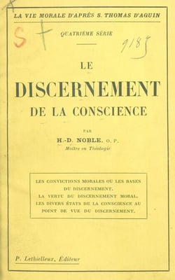 Le discernement de la conscience