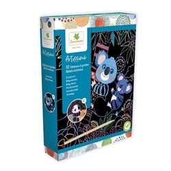 ARTISSIMO -  SCRATCH ART - BEBES ANIMAUX