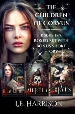 The Children of Corvus: Books 1 - 3 Boxed Set with Bonus Short Story - The Children of Corvus, #0