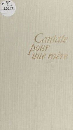 Cantate pour une mère