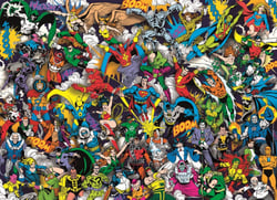 1000P Dc Comics Impossible Clementoni
