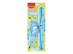 Set de traçage en plastique incassable - 3 pièces - Flex - Maped