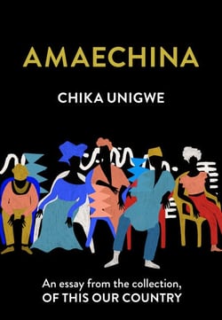 Amaechina - An essay from the collection, Of This Our Country
