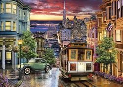 Puzzle 3000 pièces - High Quality Collection - Rues de San Fransisco