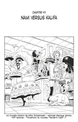 One Piece édition originale - Chapitre 411 - Nami versus Kalifa