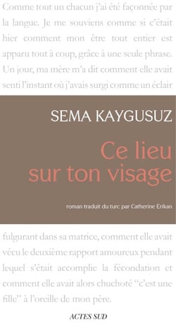 Ce lieu sur ton visage