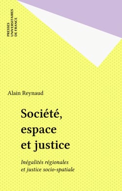 Société, espace et justice - Inégalités régionales et justice socio-spatiale