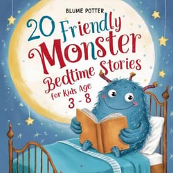 20 Friendly Monster Bedtime Stories - Bedtime Stories For Kids Age 3 to 8 Series 3, #1