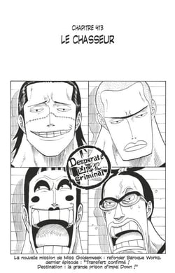 One Piece édition originale - Chapitre 413 - Le chasseur