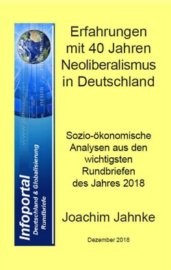Erfahrungen mit 40 Jahren Neoliberalismus in Deutschland - Sozio-ökonomische Analysen aus 2018