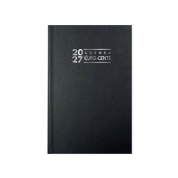 Agenda de bureau journalier 2026 Exacompta - Modèles aléatoires - 13,5 x 21 cm - Carré Euro et cents - Vendu à l'unité