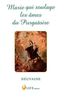 Marie qui soulage les âmes du purgatoire - neuvaine