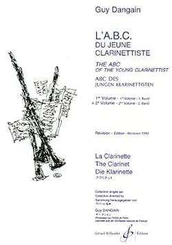 L’ABC du jeune clarinettiste. Volume 2 - méthode