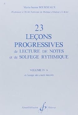 23 Leçons Progressives Vol.4 A - méthode