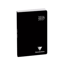 Agenda scolaire journalier 2026/2027 Exacompta - Noir - 10 x 15 cm - Forum Work & After Classic