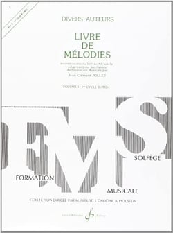 Livre de mélodies. Volume 2 - méthode