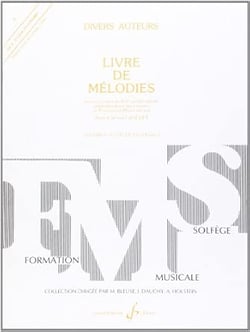Livre de mélodies. Volume 6 - méthode