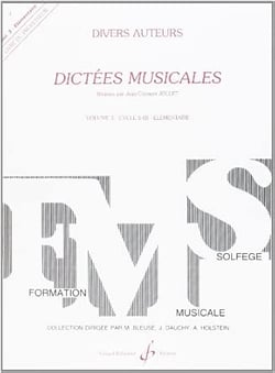 Dictées musicales Volume 3 - Professeur - méthode