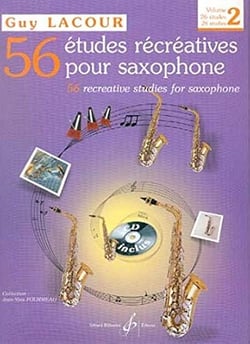 56 Études récréatives. Cahier 2 - méthode