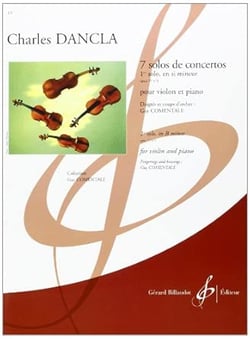 7 solos de concertos - 1er solo, en Si mineur opus 77 n° 1 - méthode