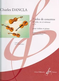 7 solos de concertos - 4e solo, en Si mineur opus 93 n° 4 - méthode