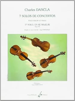 7 solos de concertos - 5e solo, en Ré majeur opus 94 - méthode