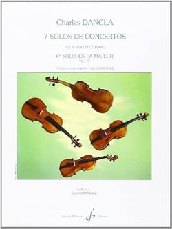 7 solos de concertos - 6e solo, en La majeur opus 95 - méthode