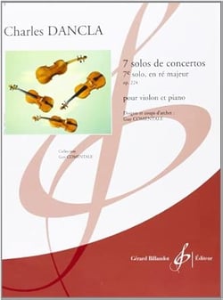 7 solos de concertos - 7e solo, en Ré majeur opus 224 n° 7 - méthode