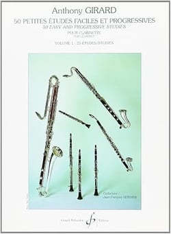 50 petites études faciles et progressives volume 1 - Partition  - débutant