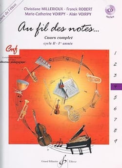 Au fil des notes. Volume 4 - Livre de l'élève (+ CD) - méthode