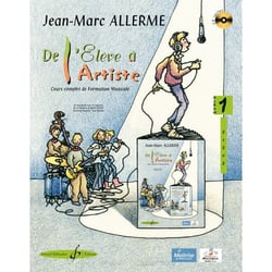 De l'élève a l'artiste livre de l'élève Volume 1 - Méthode formation musicale - cycle 1