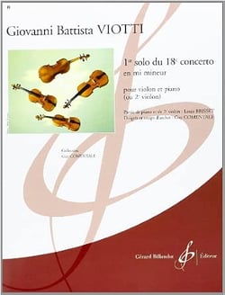 1er solo du 18e concerto en Mi mineur - méthode