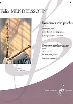 Romances sans paroles, op. 19. Volume 1 - méthode