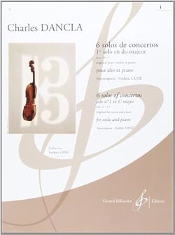 6 Solos de concertos - 1er solo en do majeur opus 141 n° 1 - méthode